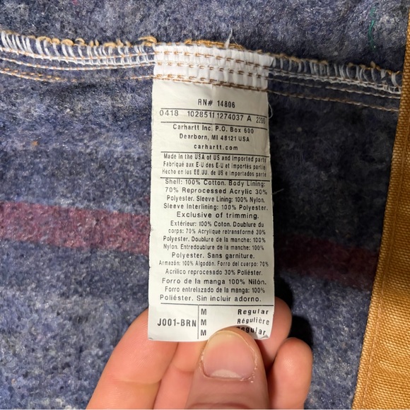 Carhartt Detroit Jacket Made in USA - Picture 5 of 5